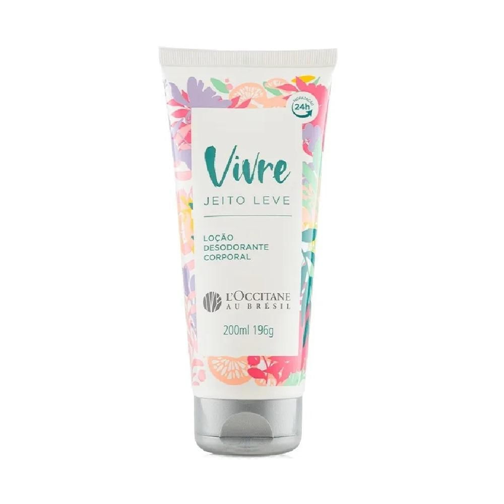 L'OCCITANE LOCAO CORPORAL VIVRE JEITO LEVE 200ML