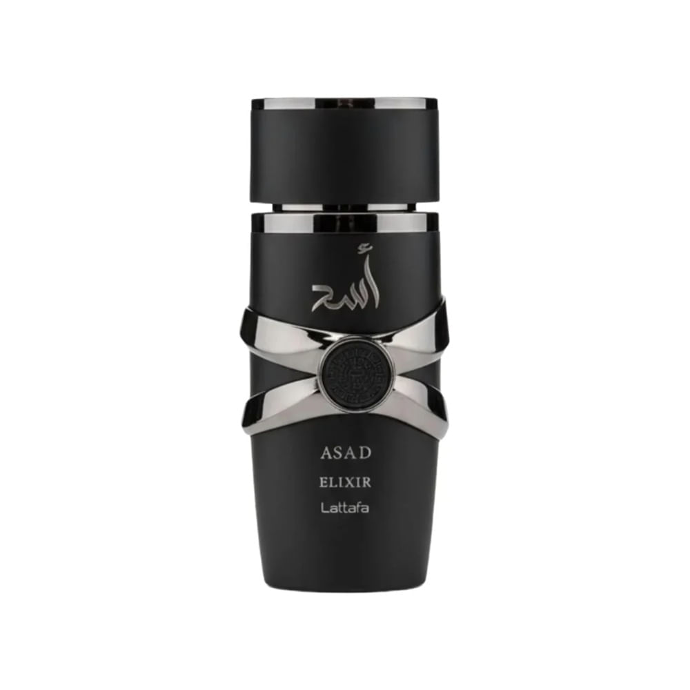 香水(男性用) Lattafa Asad Elixir 100ml EDP Asad Elixir Lattafa Eau de Parfum Masculino - Época Cosméticos