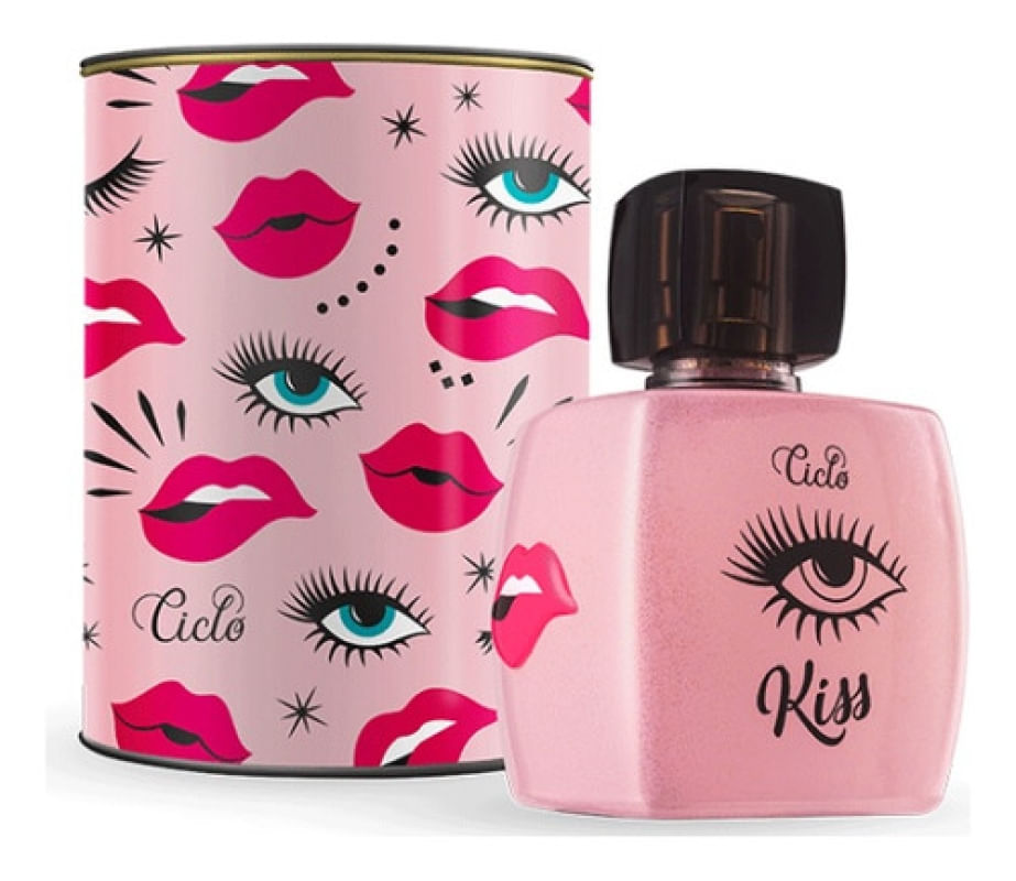 Ciclo Kiss Deo Colônia 100 ml Feminino Perfume Doce