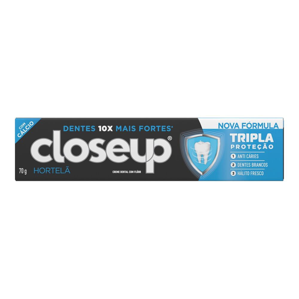 Creme Dental Close Up Triple Hortelã 70g