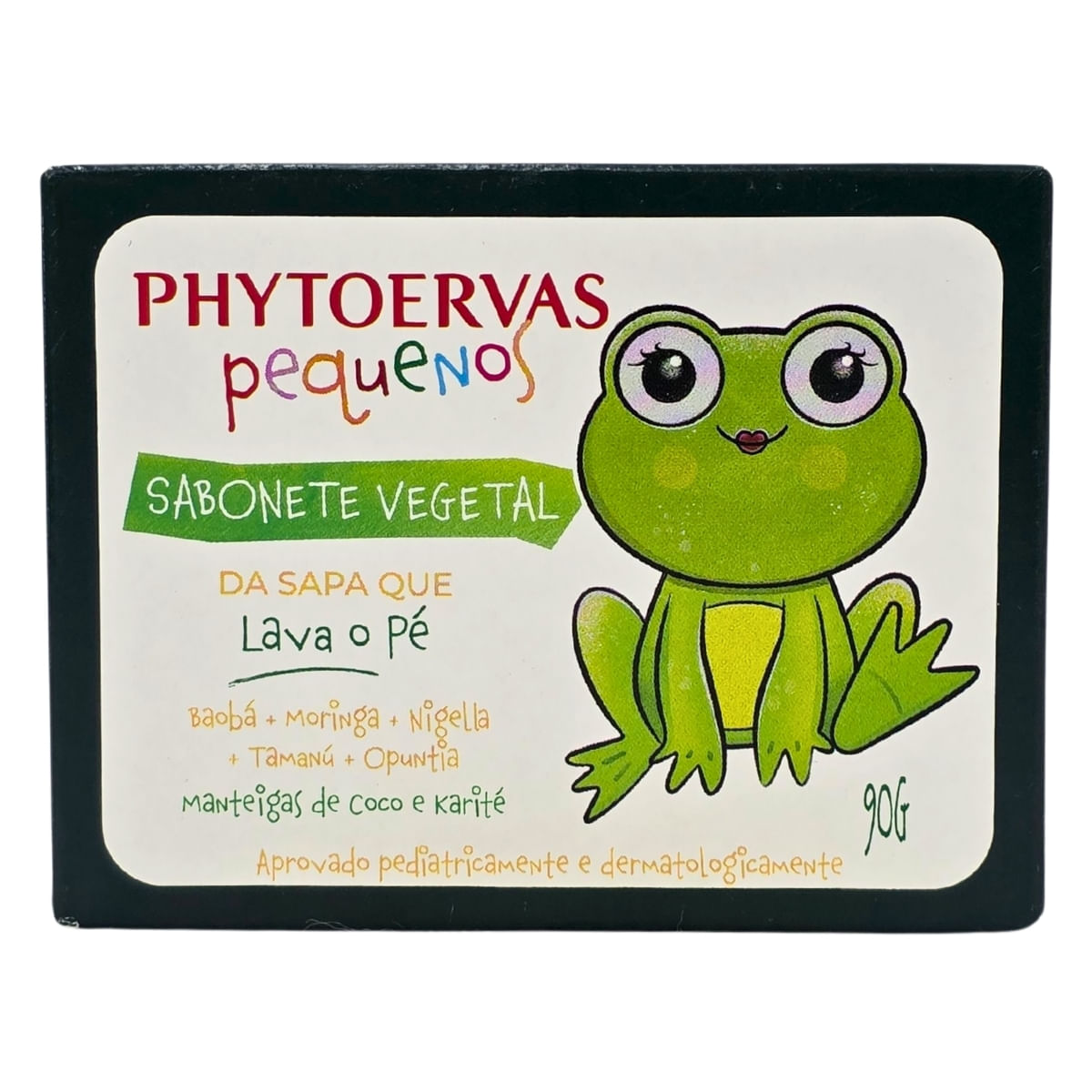 Sabonete Em Barra Da Sapa Que Lava O Pé Phytoervas Pequenos 90G