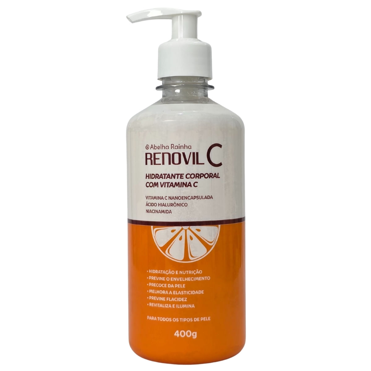 Hidratante Corporal Com Vitamina C Renovil C Abelha Rainha 400G