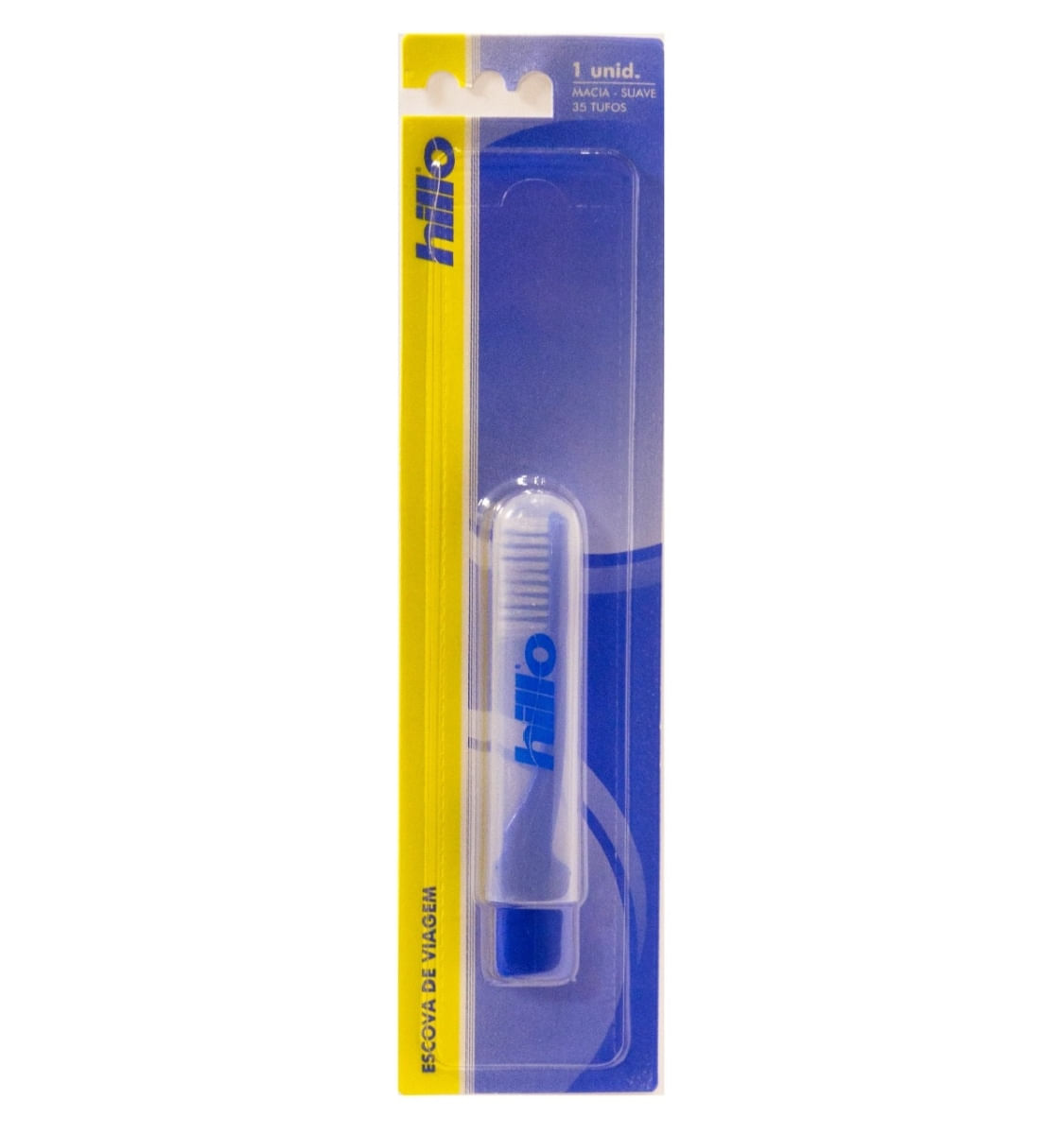 Escova Dental Macia - Suave 35 Tufos Viagem Hillo