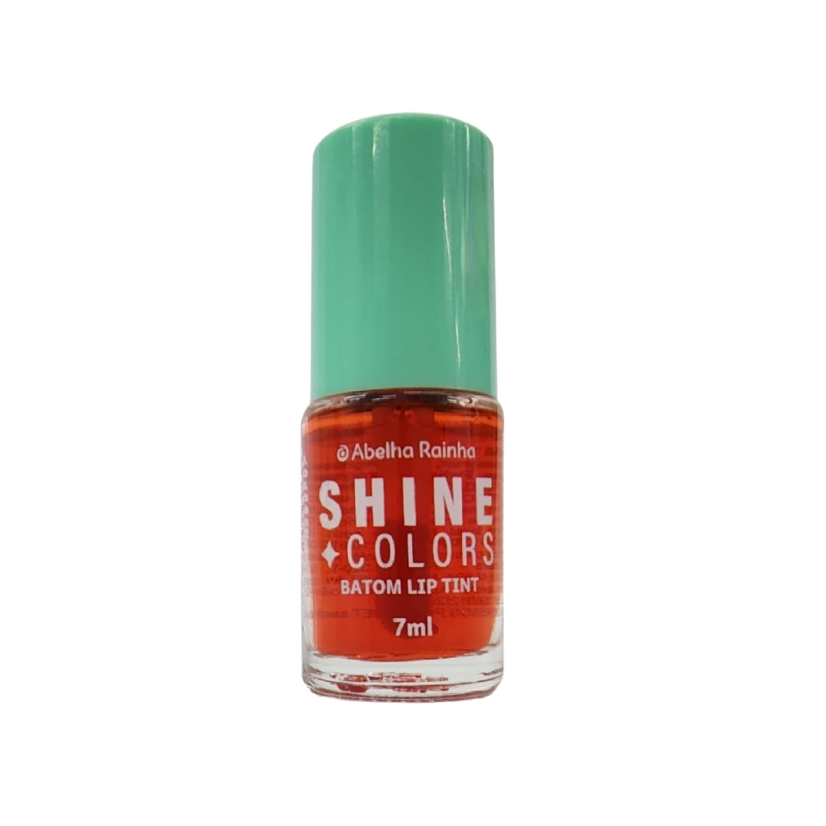 Batom Lip Tint Rosa Meiga Shine Colors Abelha Rainha 7Ml