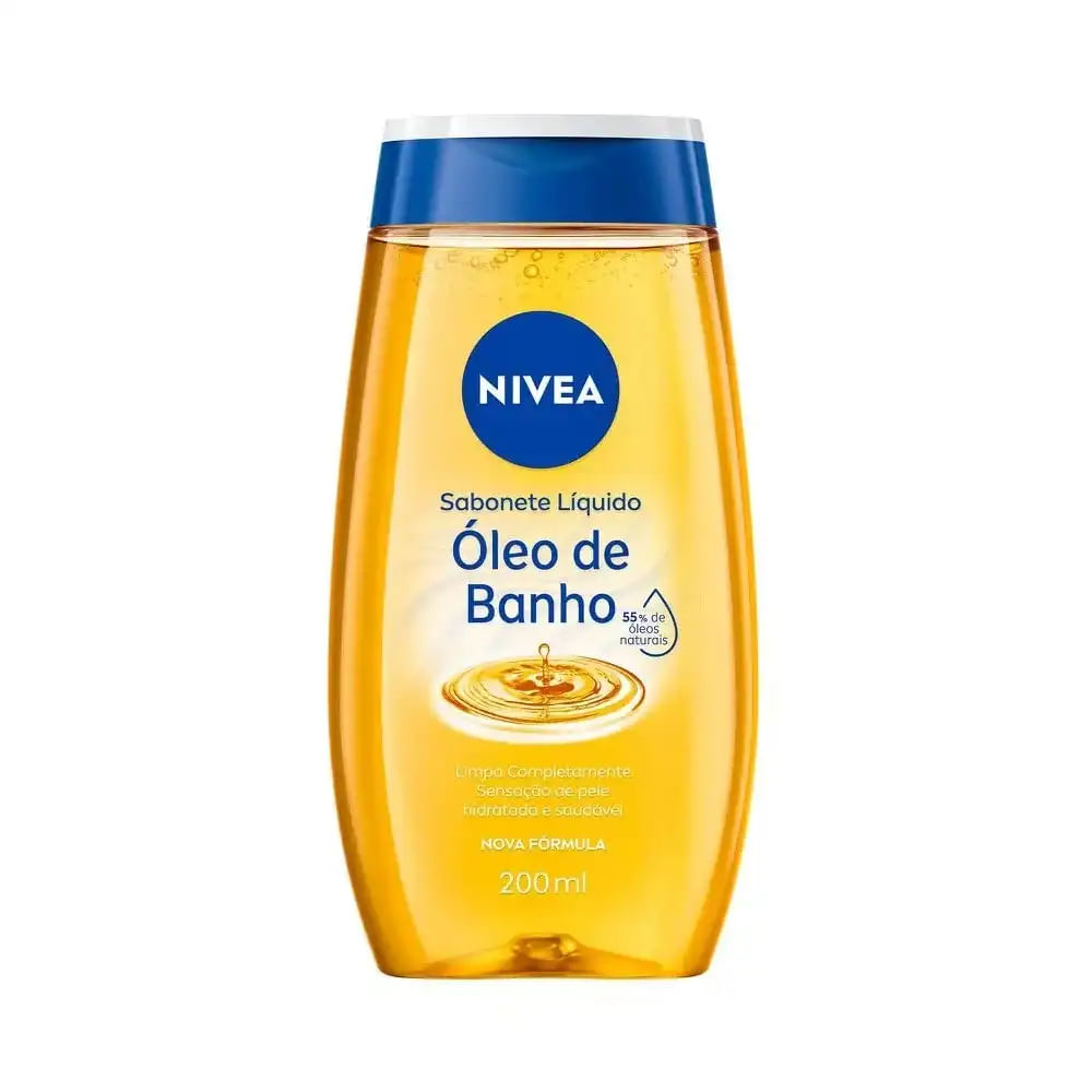 Sabonete Liquido Oleo de Banho Nivea 200ML