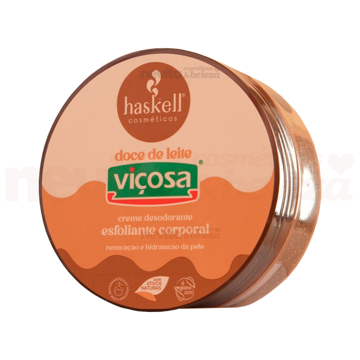 Creme Esfoliante Corporal Doce De Leite Viçosa Haskell 150G