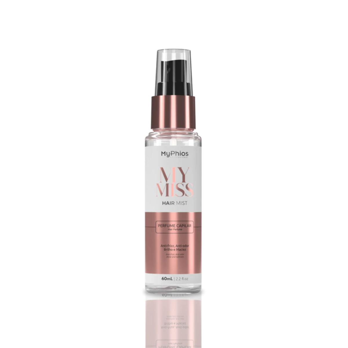 mymiss - perfume capilar hair mist 60ml myphios
