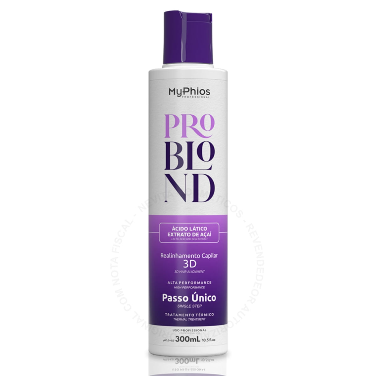 Progressiva Para Loiras Problond 300Ml Passo Único Myphios