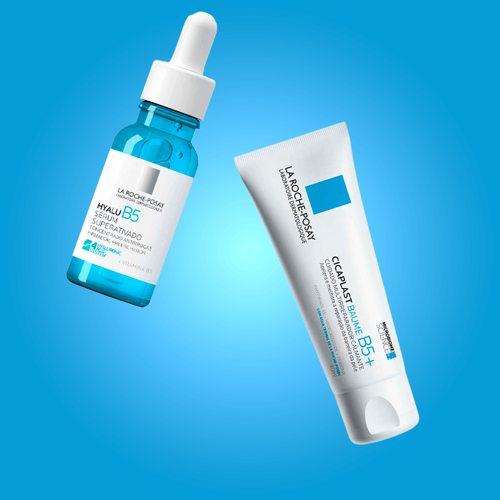 Kit La Roche-Posay: Sérum Hyalu B5 + Cicaplast Baume - Época Cosméticos ...