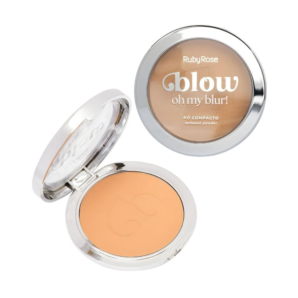 Pó Compacto Ruby Rose Blow Oh My Blur! P-bw40 Hb-M405-4