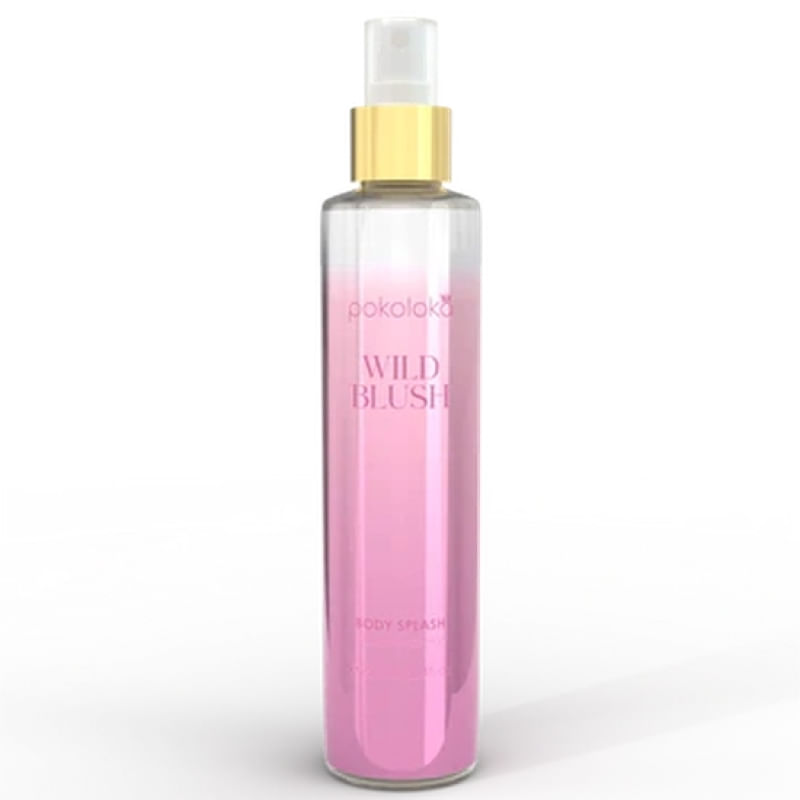 Body Splash Wild Blush 250 ml Perfume Corporal Feminino Doce, Sensual & Marcante
