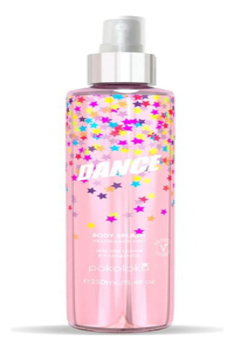 Body Splash Dance 250 ml Perfume Corporal Feminino Frescor e Sensualidade
