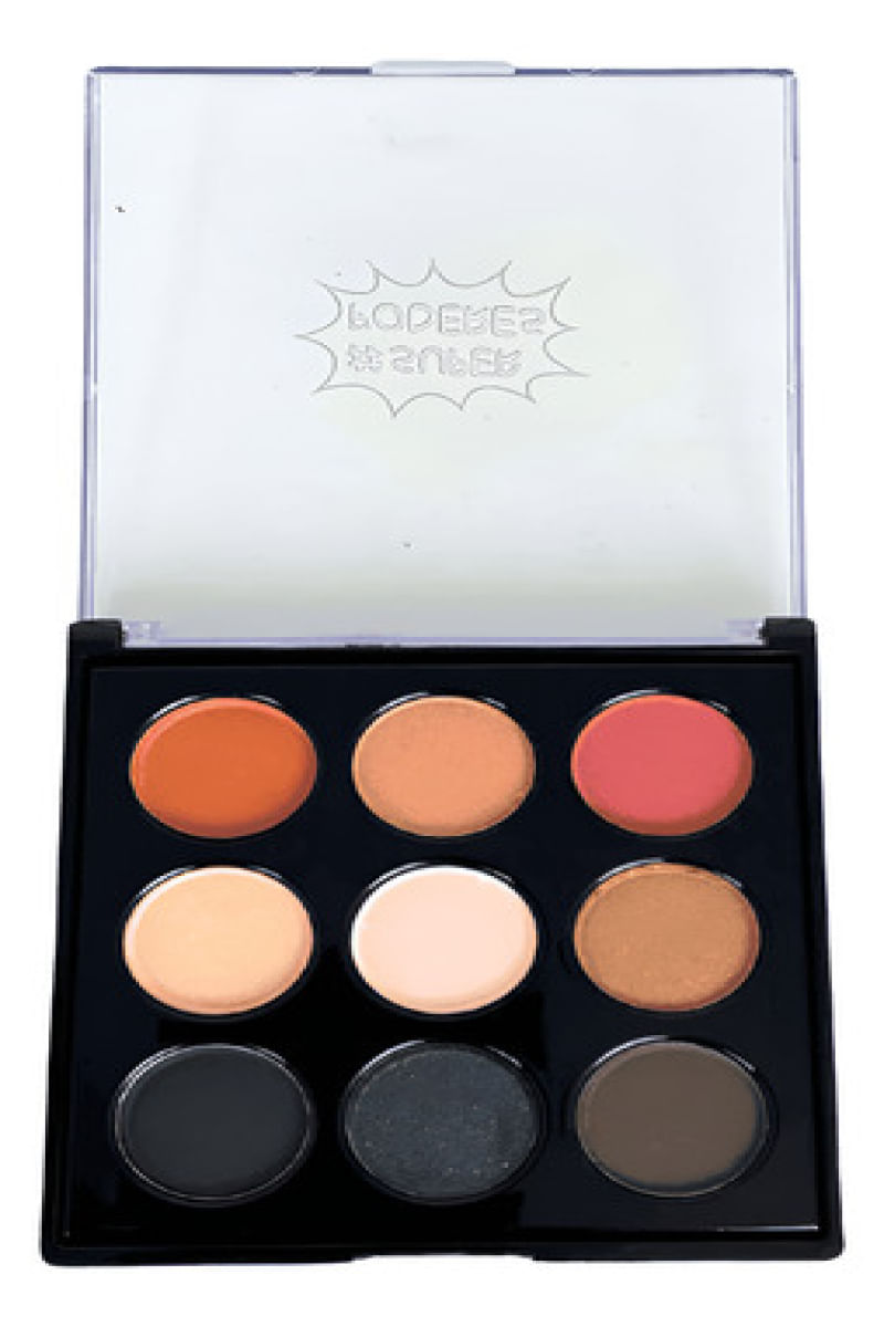 Paleta de Sombras 9 Cores Classic SP Nº1 Poderes