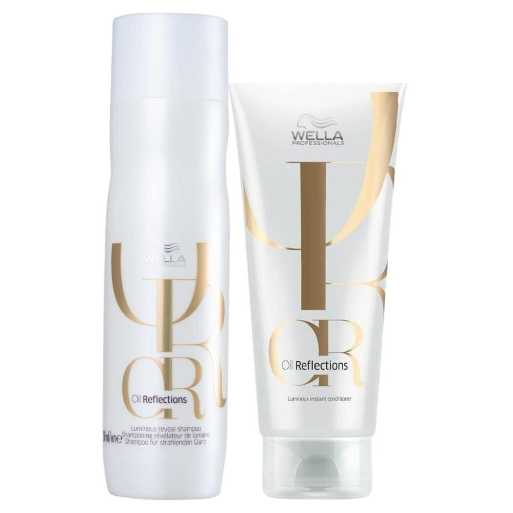 Kit Wella Oil Reflections Rotina Shampoo + Condicionador