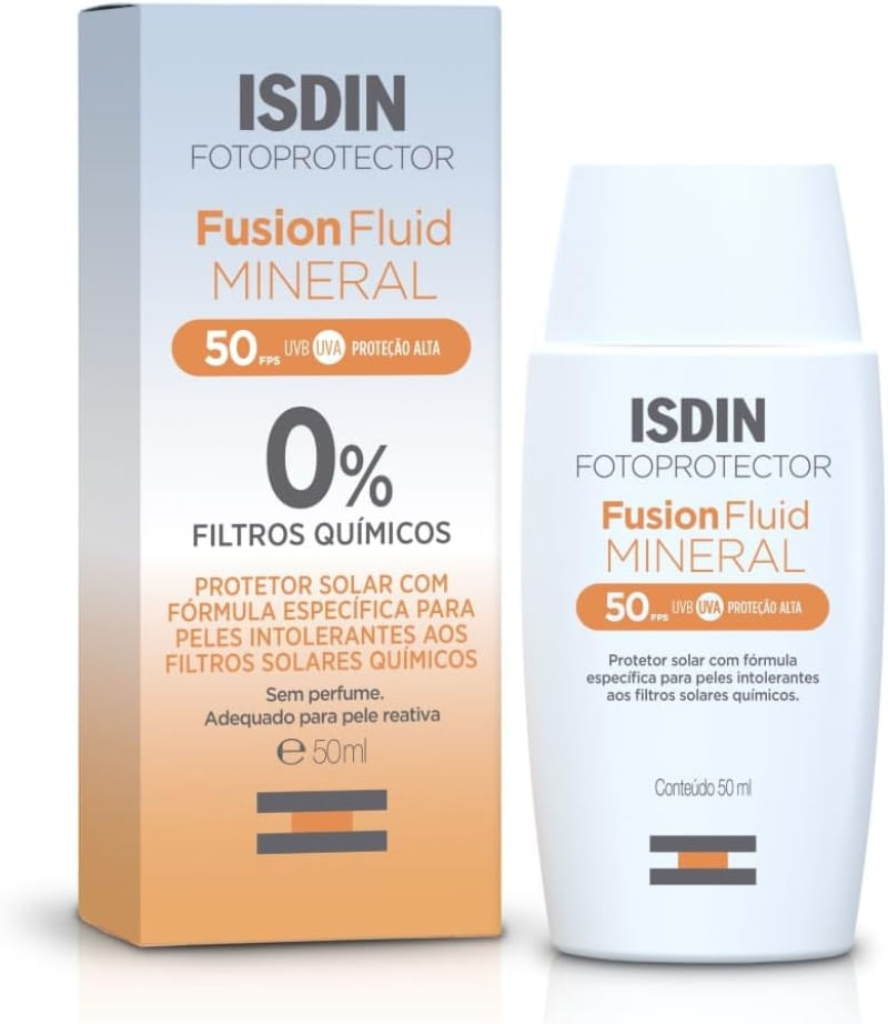 ISDIN Fotoprotector Fusion Fluid Mineral FPS 50 50ml