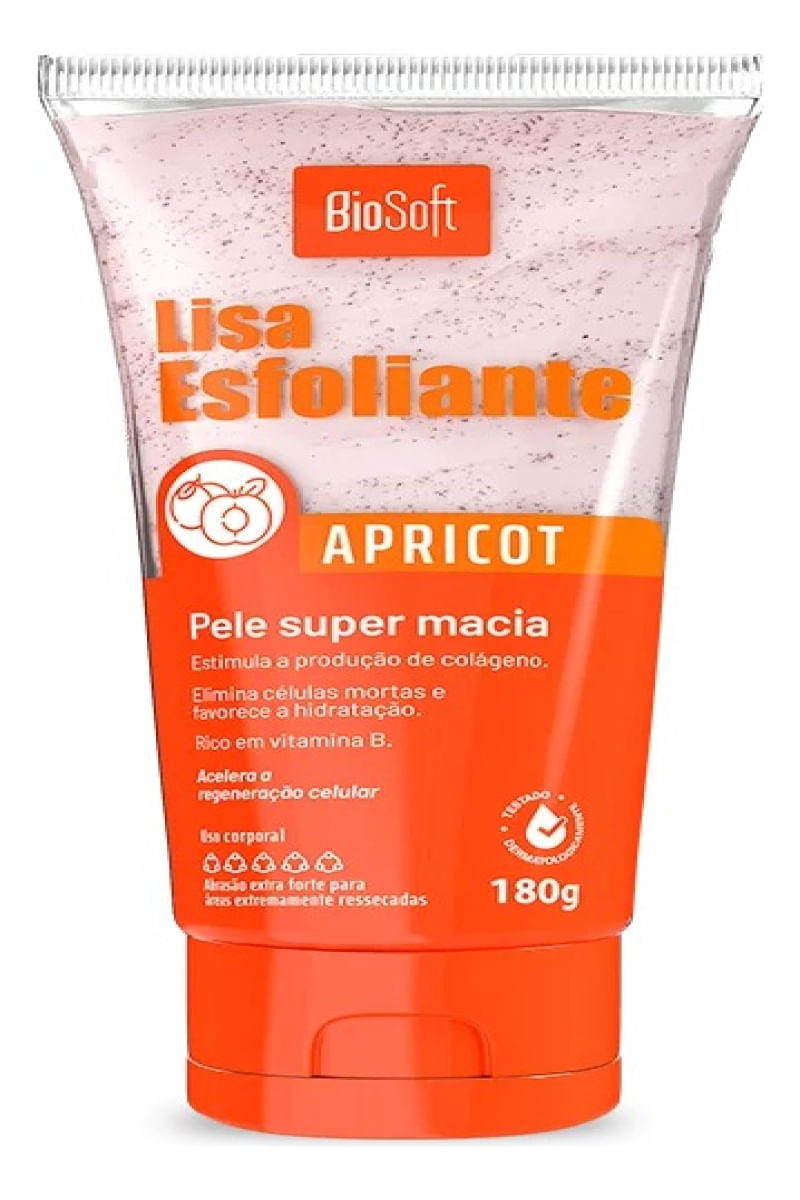 Bio Soft Lisa Esfoliante Apricot 180g