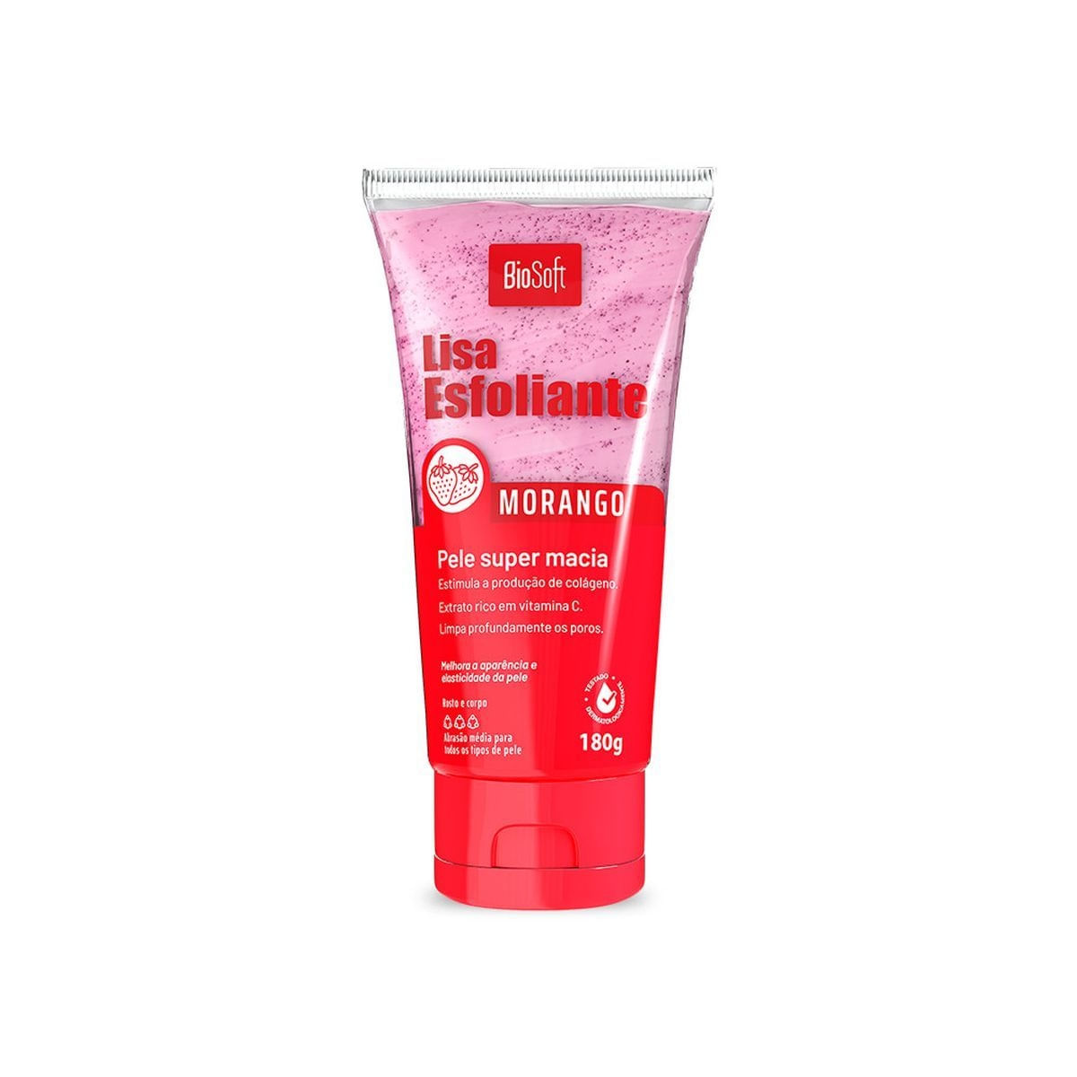 Bio Soft Lisa Esfoliante Morango 180g