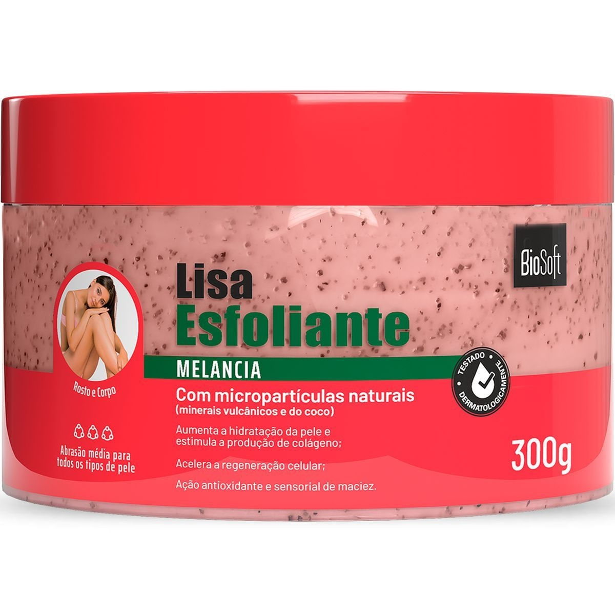 Bio Soft Lisa Esfoliante Melancia 300g
