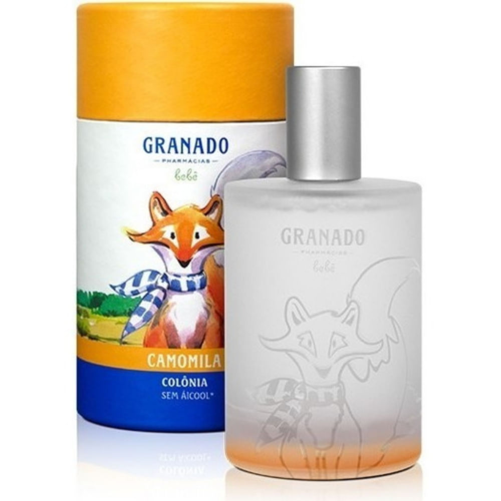 Colônia camomila granado bebê frasco 100ml