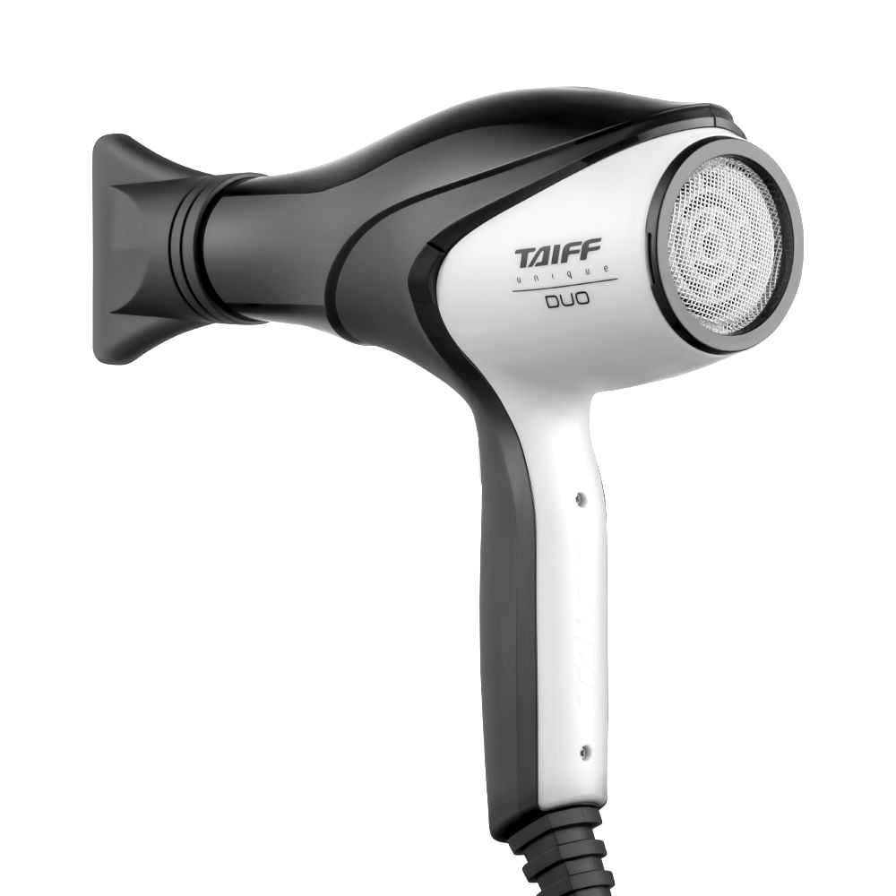 Secador de Cabelo Unique Duo Bivolt  - Branco/Preto / Bivolt