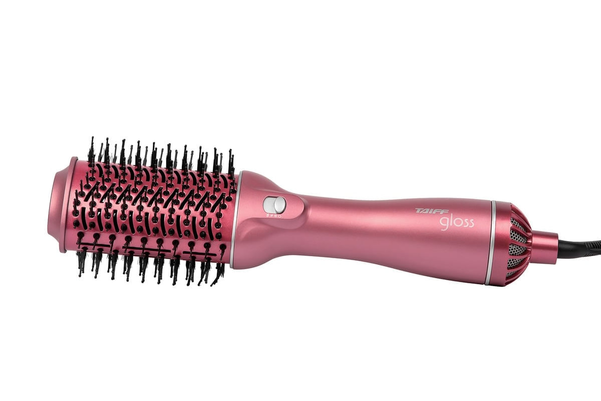 Escova Secadora Gloss Rose BIV. - Rosé / Bivolt