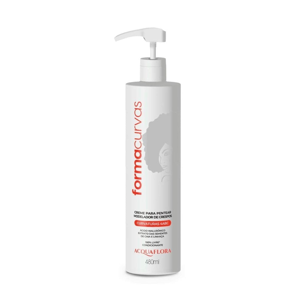 Creme de Pentear Acquaflora Forma Curvas Crespos 480ml