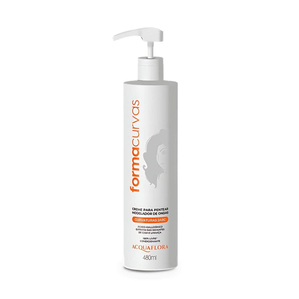 Creme de Pentear Acquaflora Forma Curvas Ondas 480ml
