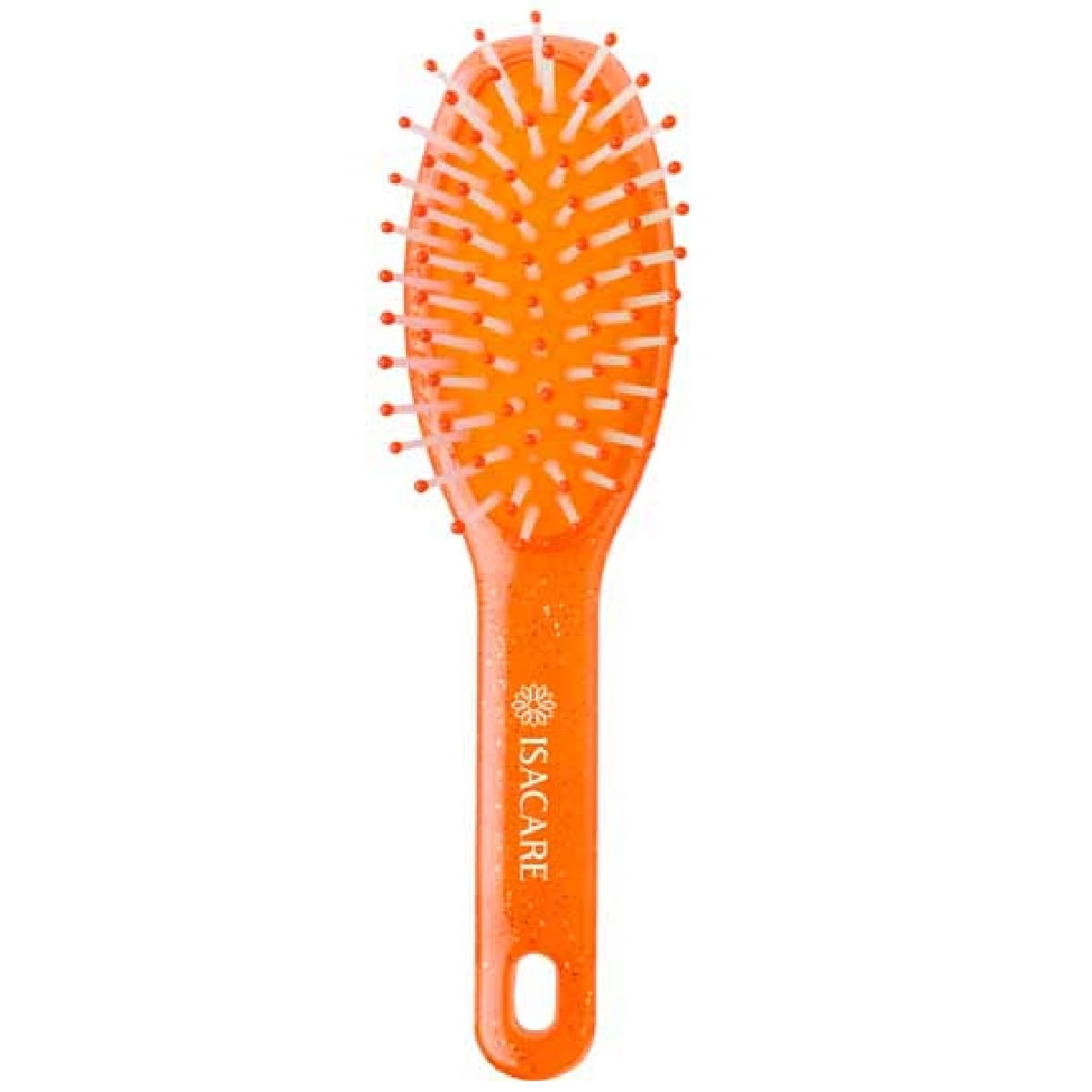 Escova De Cabelo Oval Com Glitter Shining Collction Ref. 7738Ac Isacare