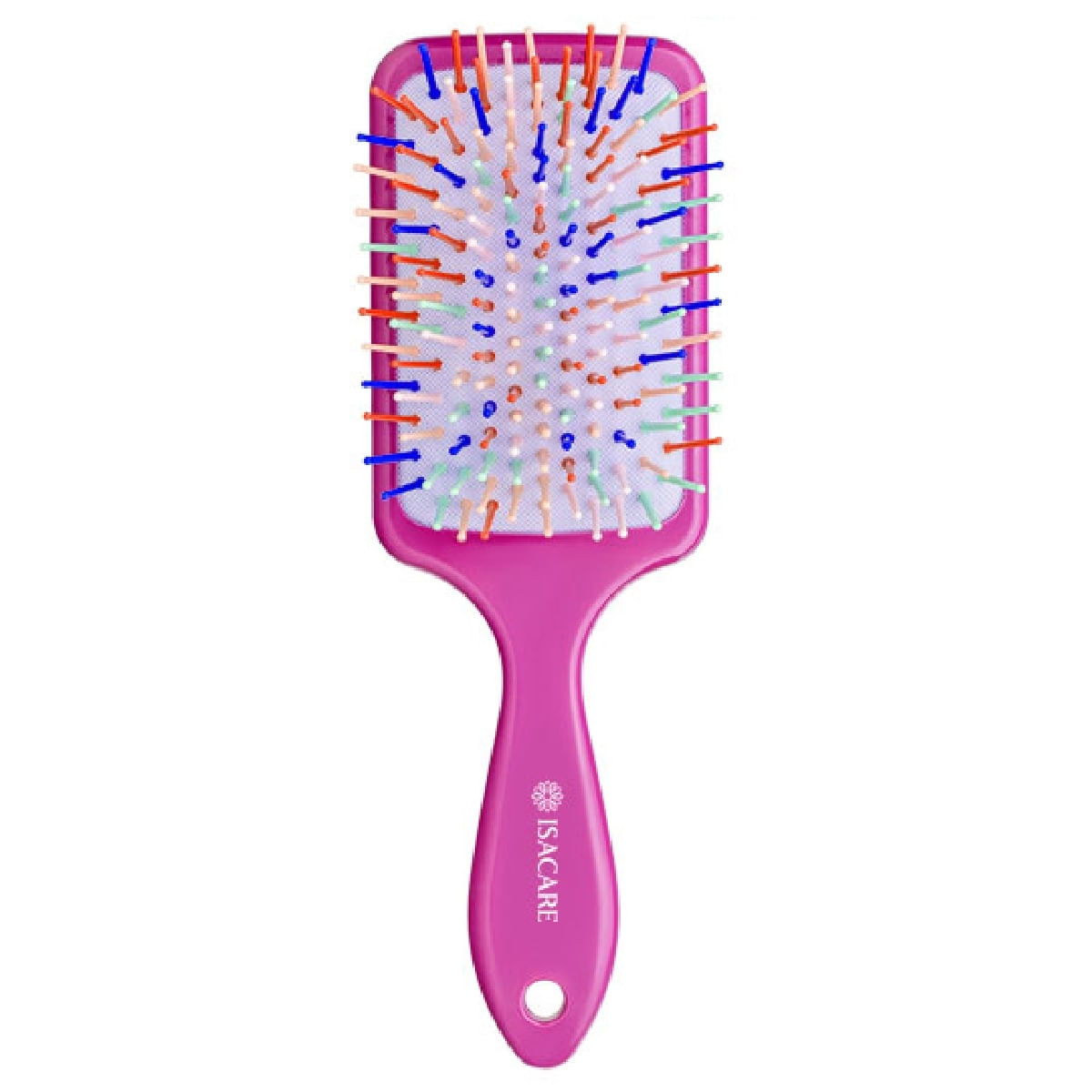 Escova De Cabelo Raquete Top Color Ref. 639Ac Isacare