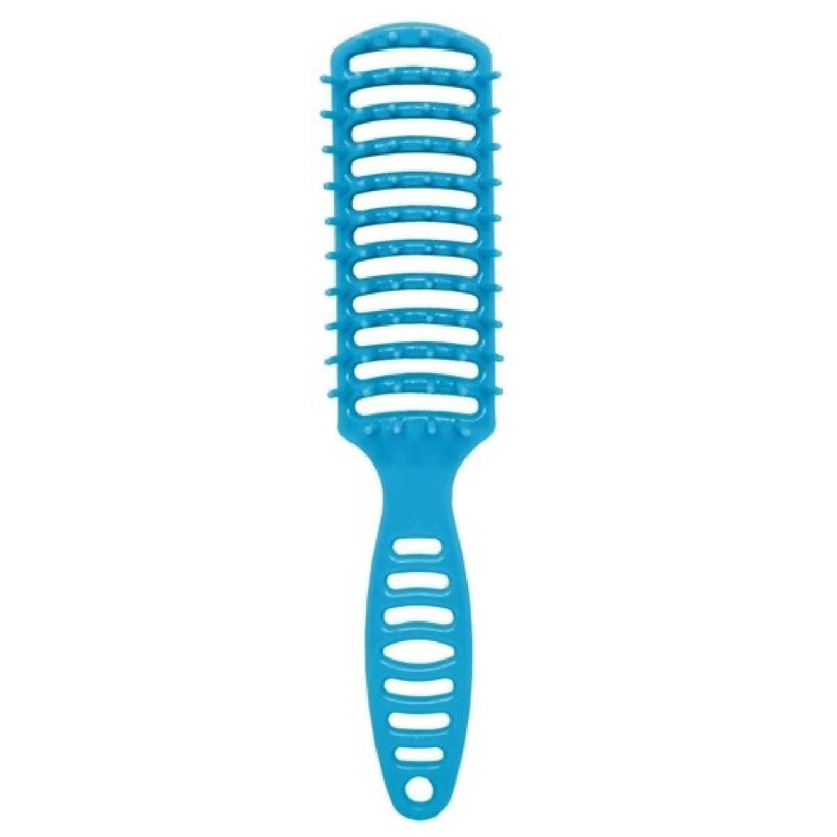Escova De Cabelo Retangular Vazada Pop Color Ref. 600Ac Isacare