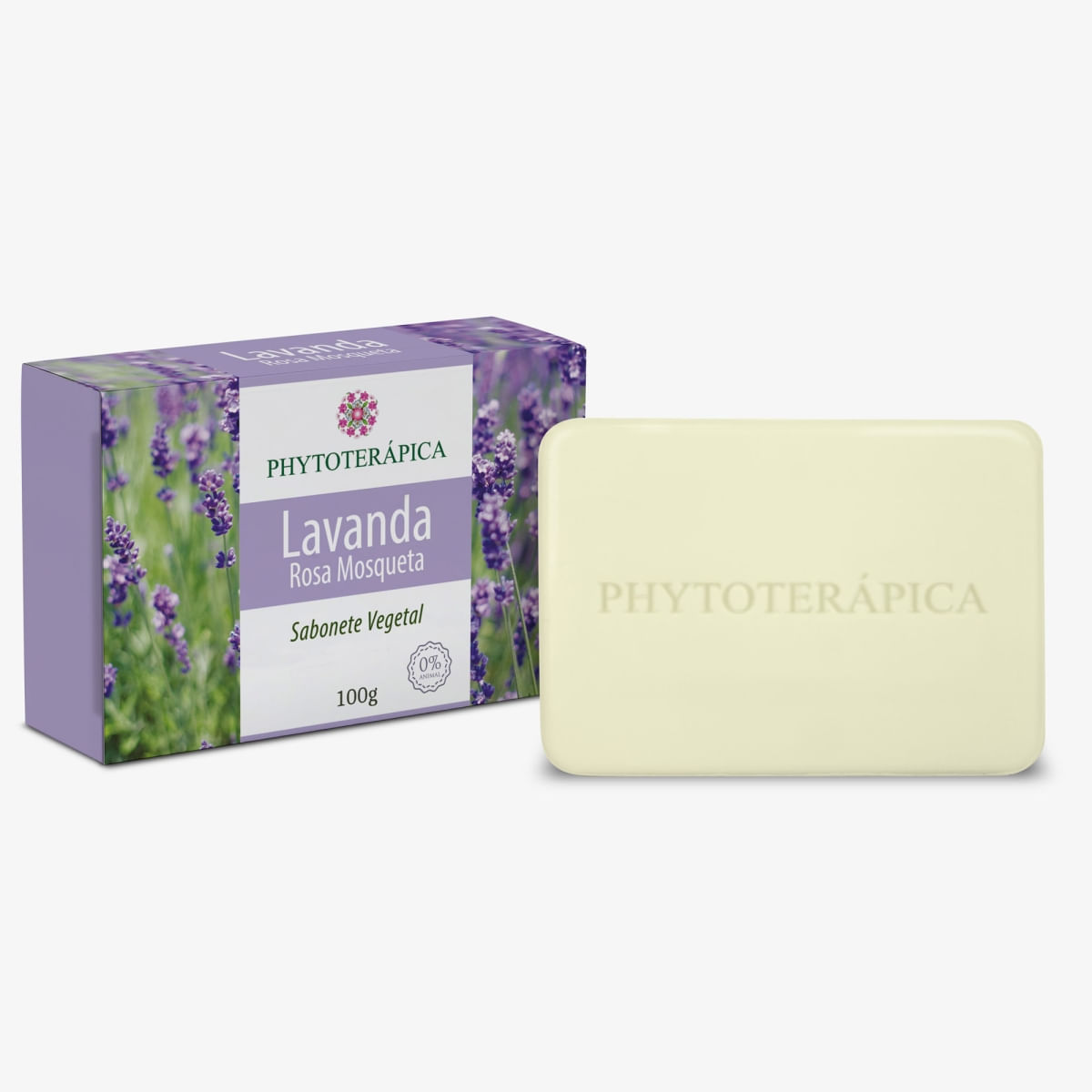Sabonete de Lavanda & Rosa Mosqueta - 100g