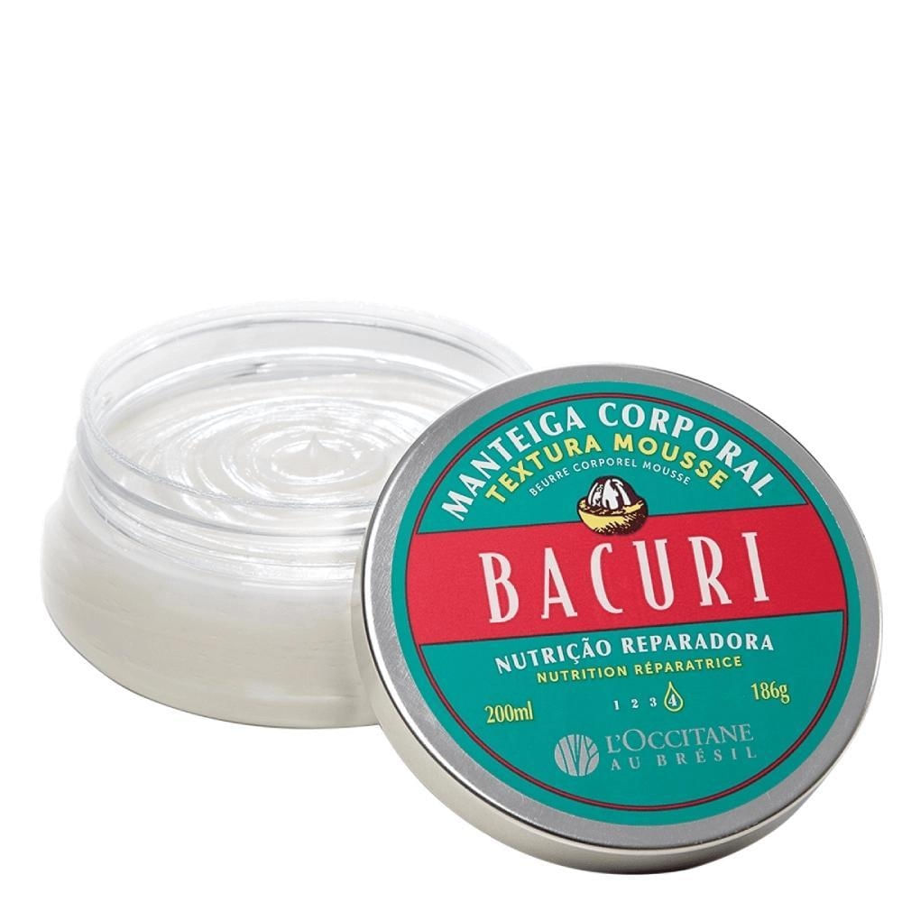 L'occitane manteiga corporal mousse bacuri 200ml (verde)