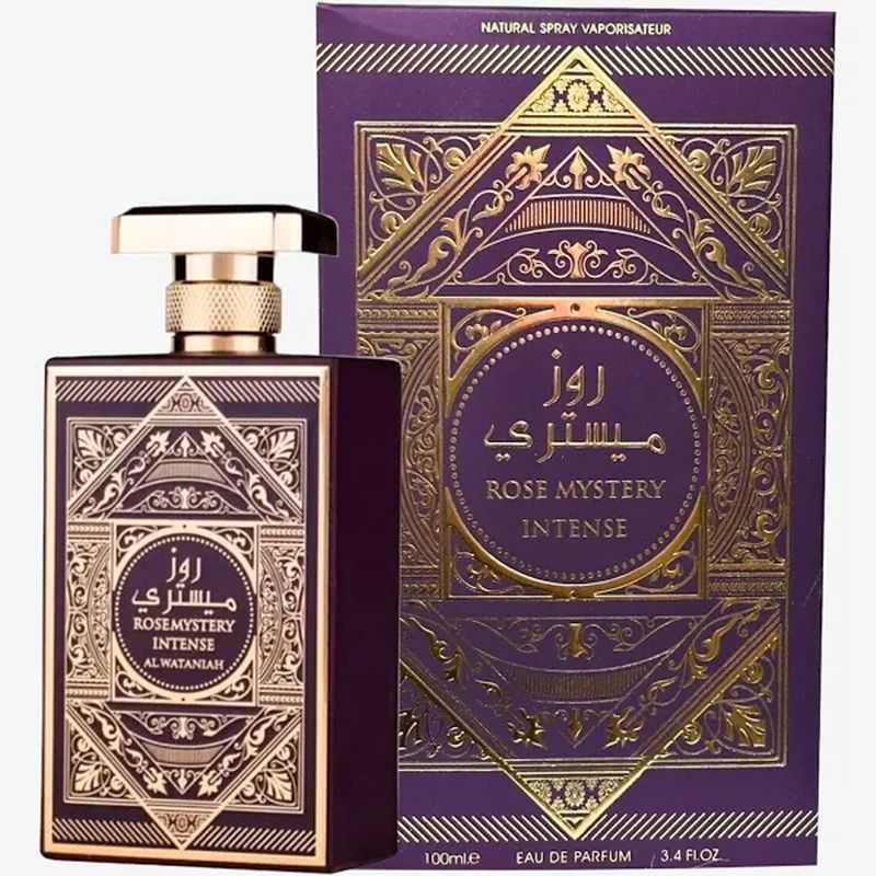 【新品】Rose Mystery Intense 香水 100ml 正規品 Perfume Al Wataniah Rose Mystery Intense EDP Unissex 100ml - Época