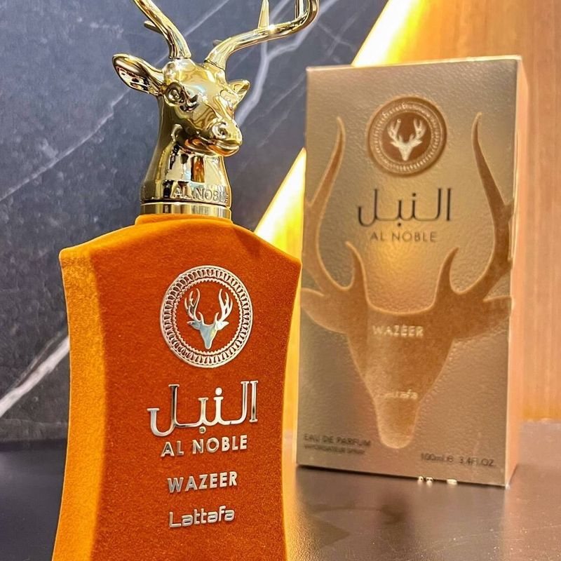 Perfume al noble wazeer lattafa edp unissex 100ml - Época Cosméticos