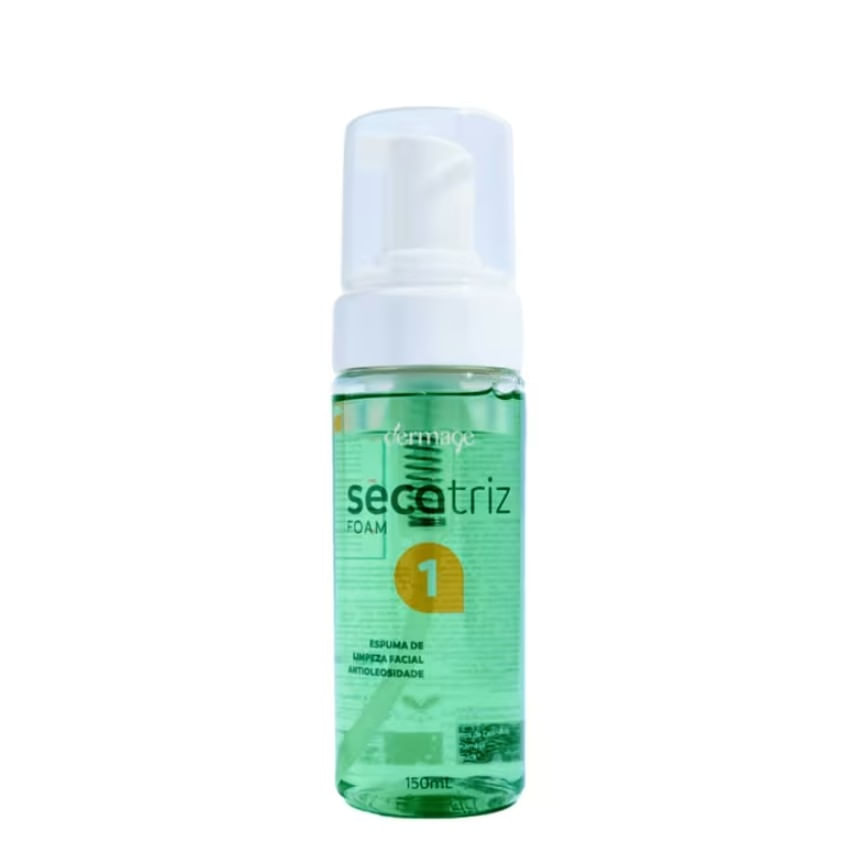 Dermage Secatriz Foam Espuma de Limpeza Facial Antioleosidade 150 ml