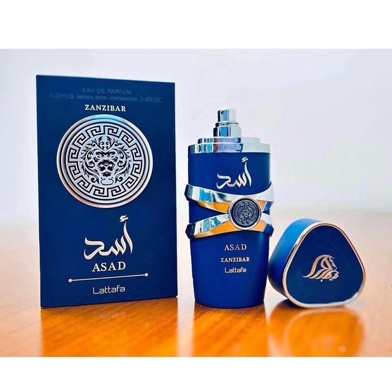 Perfume asad zanzibar de lattafa perfumes edp - original - Época