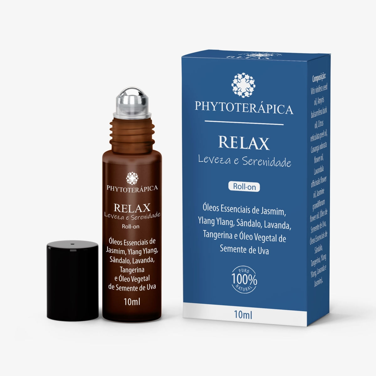 Composto Essencial Relax Roll-On - 10ml