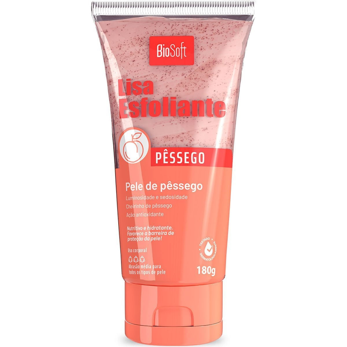 Bio Soft Lisa Esfoliante Pêssego 180g