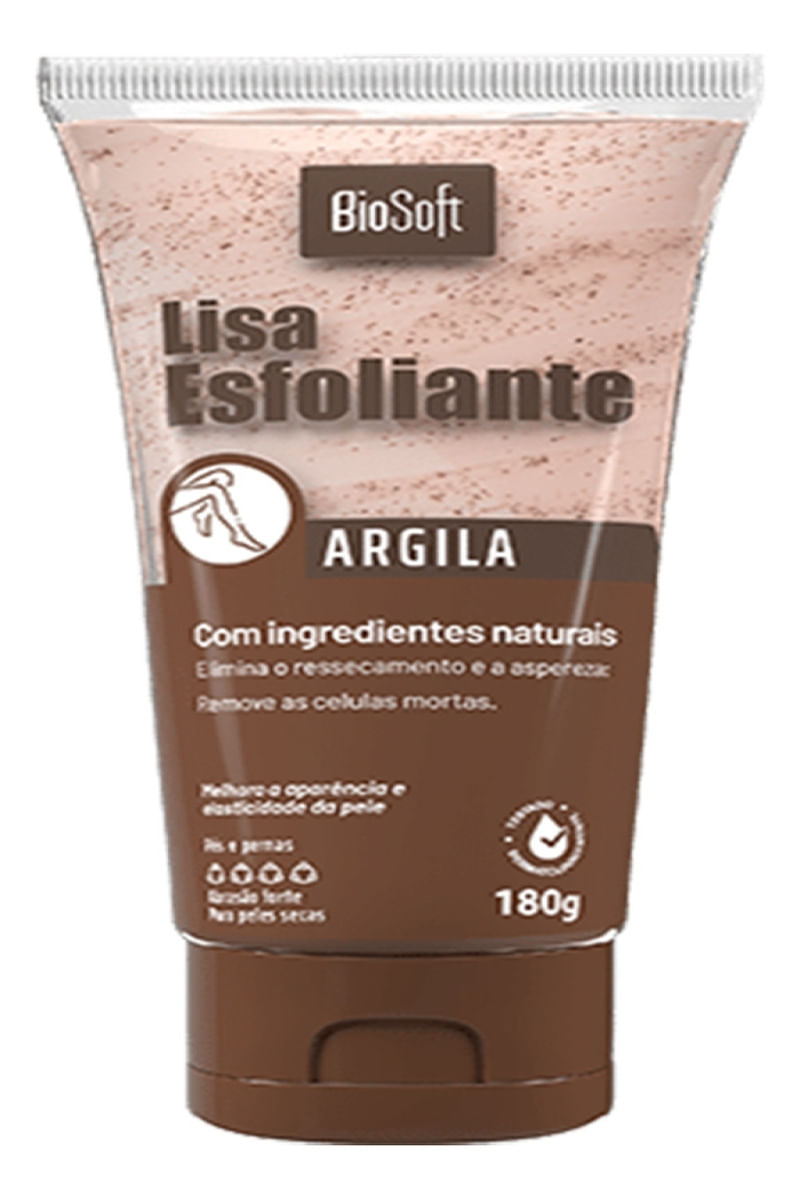 Bio Soft Lisa Esfoliante Argila 180g