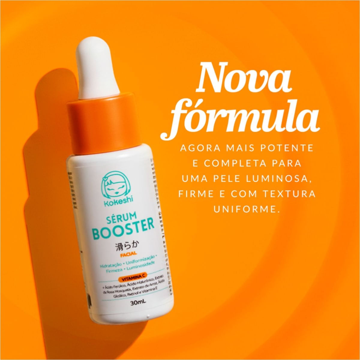 Kokeshi sérum booster facial 30ml - Época Cosméticos