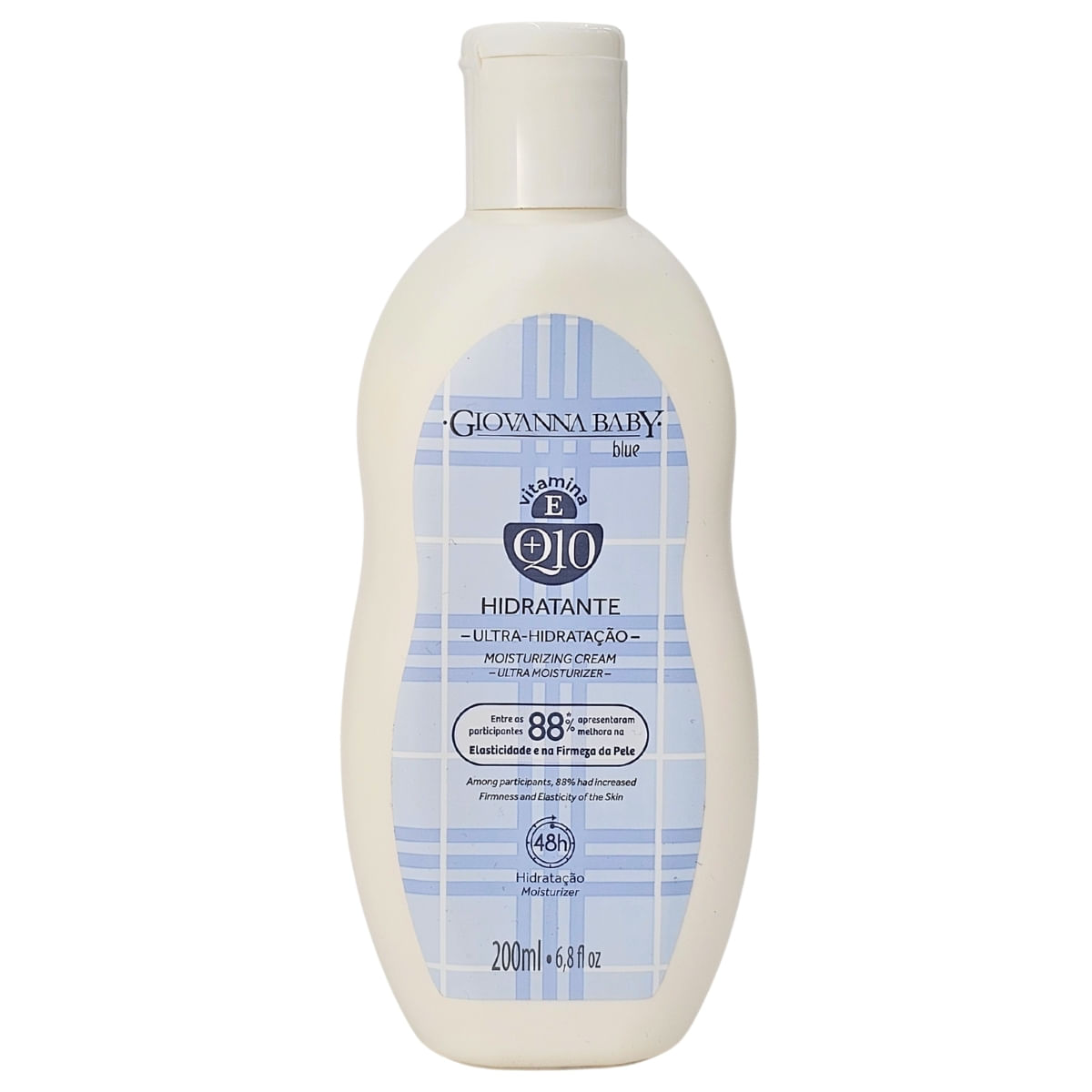 Creme Hidratante Corporal Q10+ Vitamina E Blue 48H Giovanna Baby 200Ml