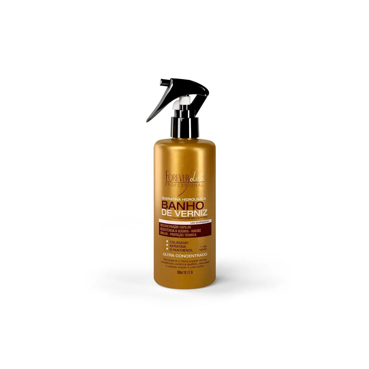 Queratina hidrolisada banho de verniz forever liss 300ml
