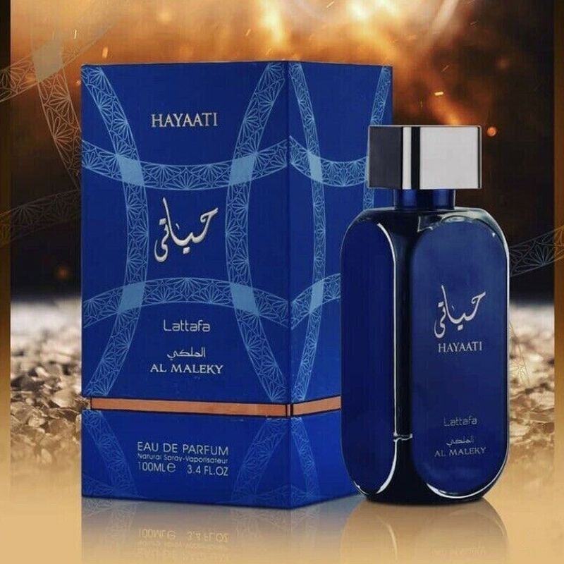 Perfume Lattafa Hayaati Al Maleky Eau de Parfum Unissex 100ml