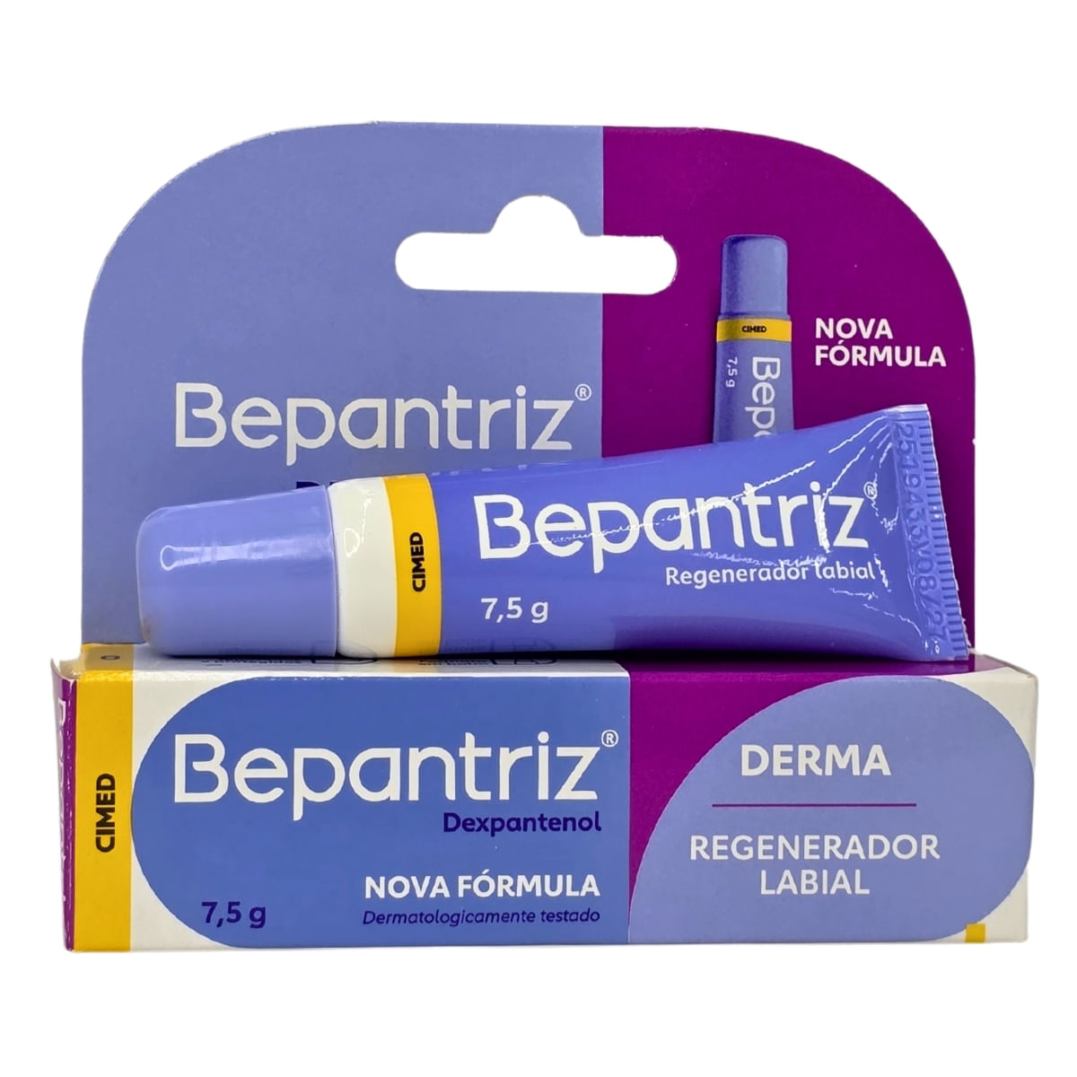 Regenerador labial derma dexpantenol bepantriz cimed 7,5g