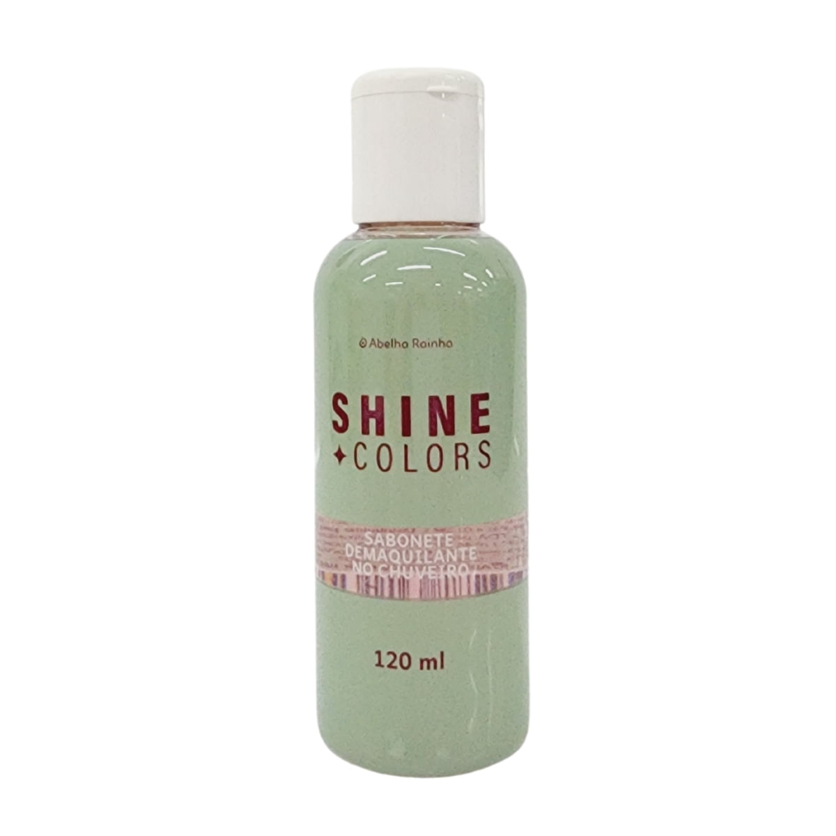 Sabonete Demaquilante Facial No Chuveiro Shine Colors Abelha Rainha 120ml