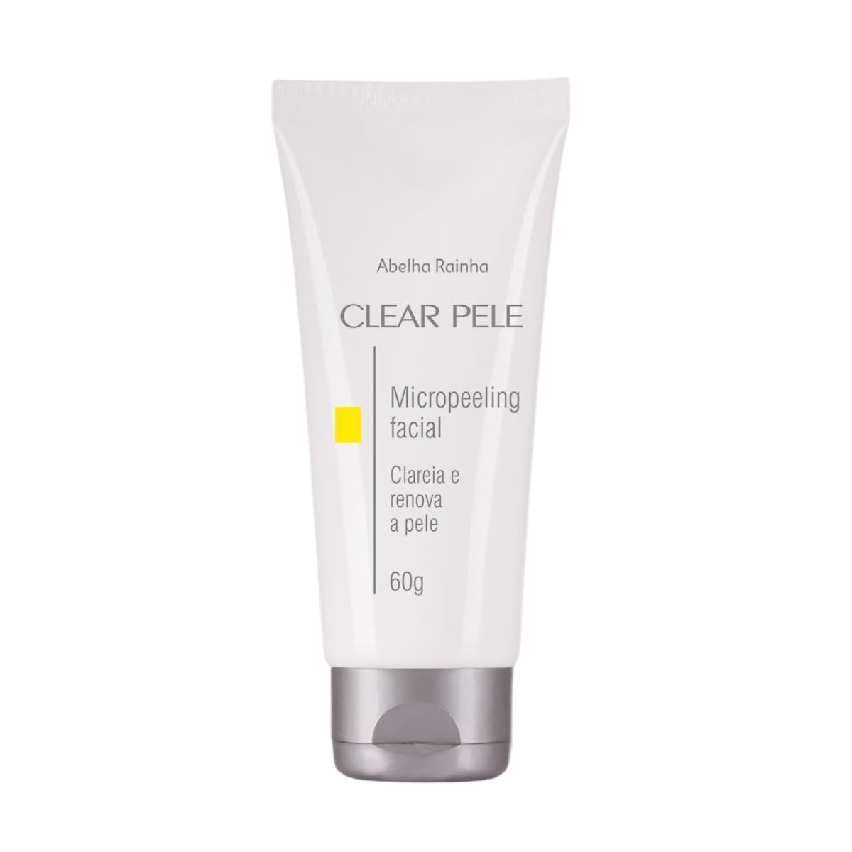 Micropeeling facial clareia e renova a pele clear pele abelha rainha 60g