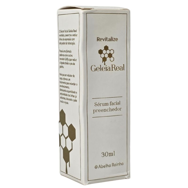 Sérum facial preenchedor geleia real abelha rainha 30ml - Época