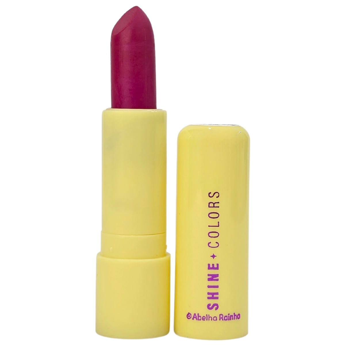 Batom Cremoso Meu Tom Rosa Shine Colors Abelha Rainha 3,7g