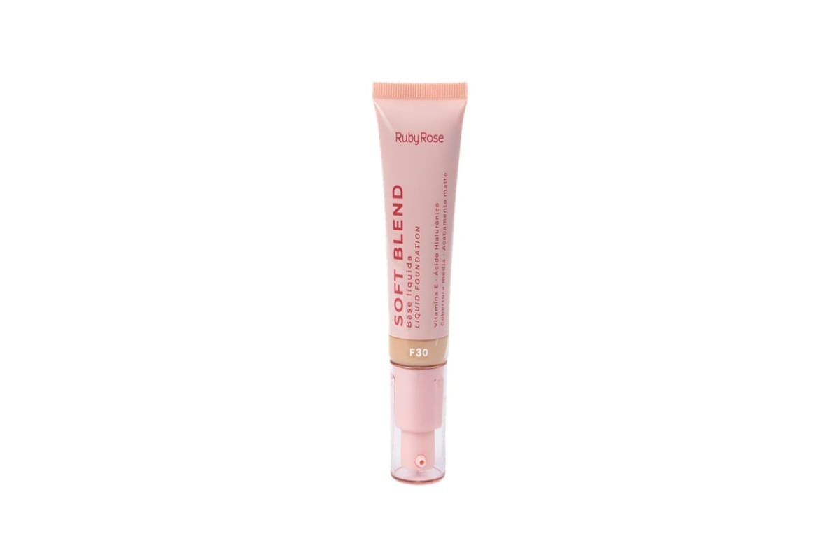 Ruby Rose Soft Blend F30 - Base Líquida 30g