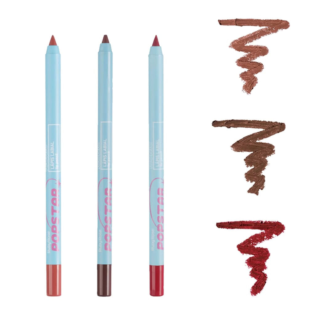 Lápis Labial Iconic Red Carpet Popstar Hbl6700-3 Ruby Rose